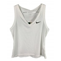 REGATA NIKE COURT DRI-FIT VICTORY SLIM FIT - BRANCO